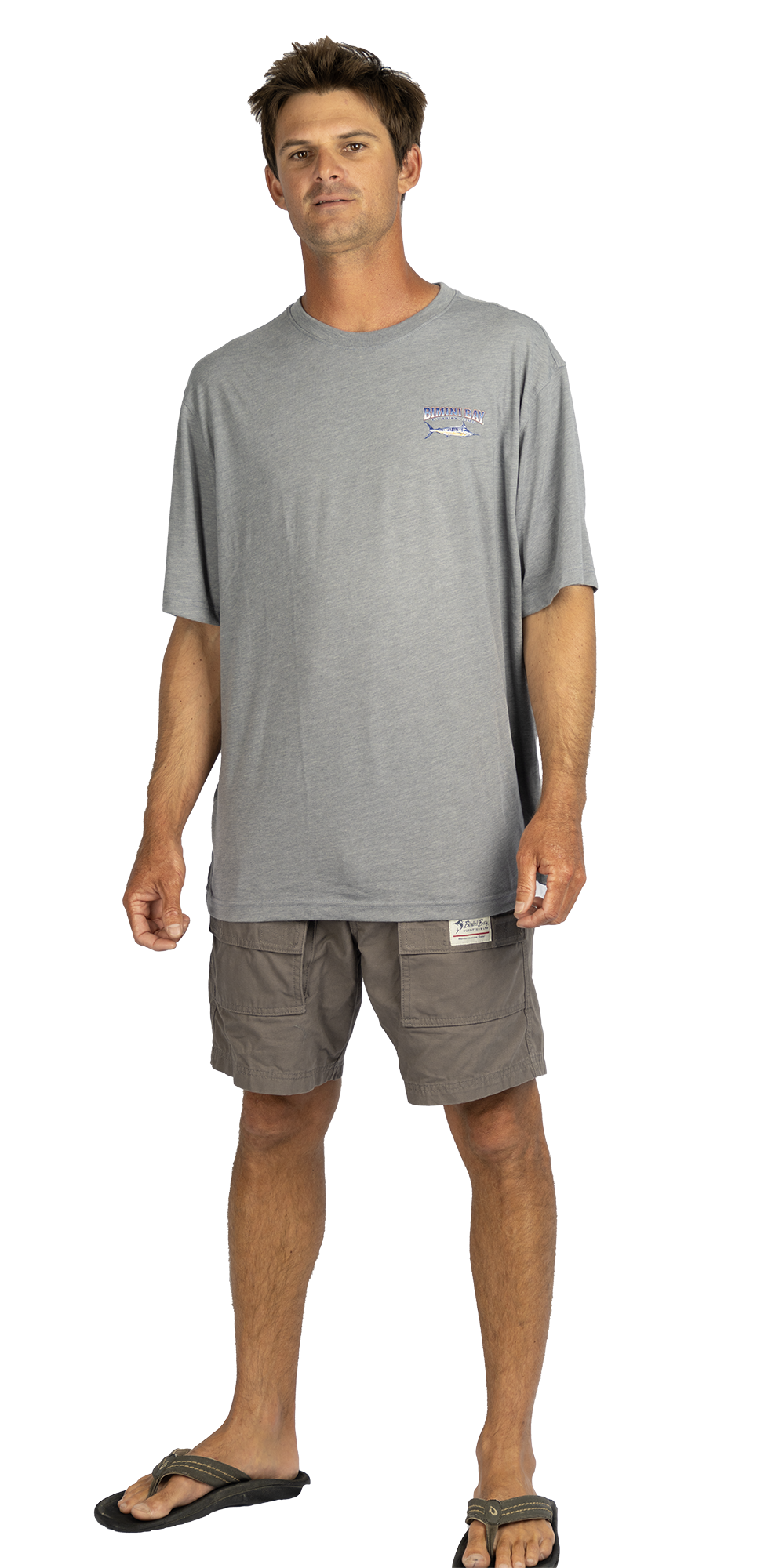 Classic Outfitters Short Sleeve Graphic Tee - Island Charters Dark Gray