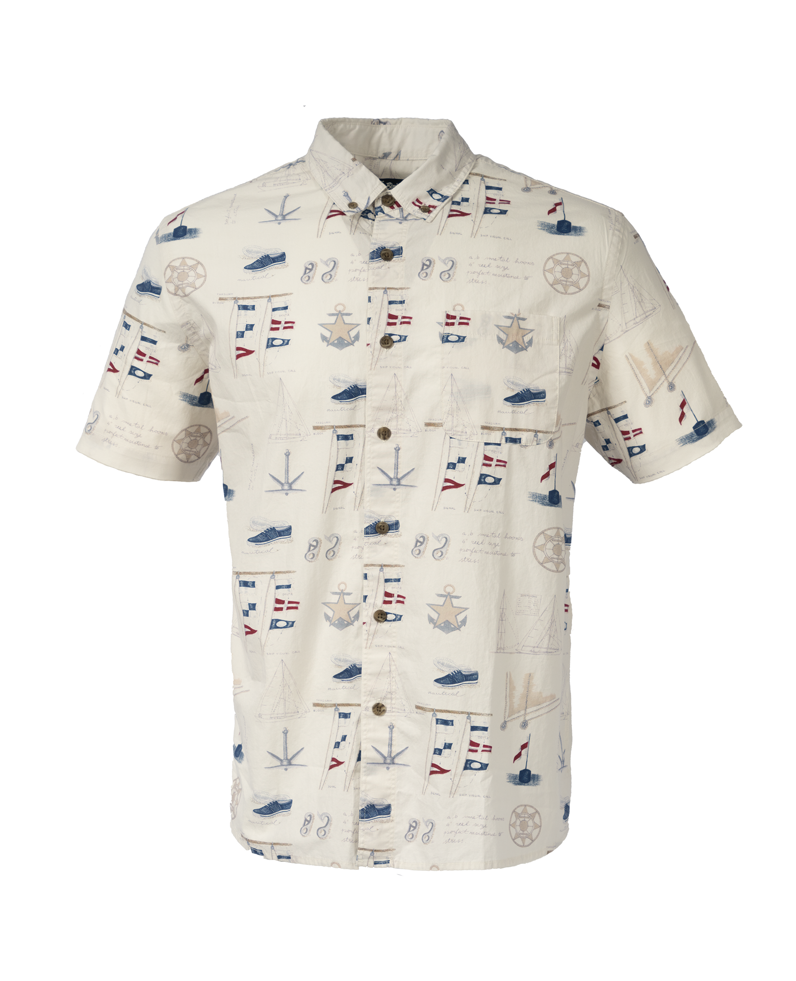 The Weekender Series Short Sleeve Button Up Shirt - Nautique