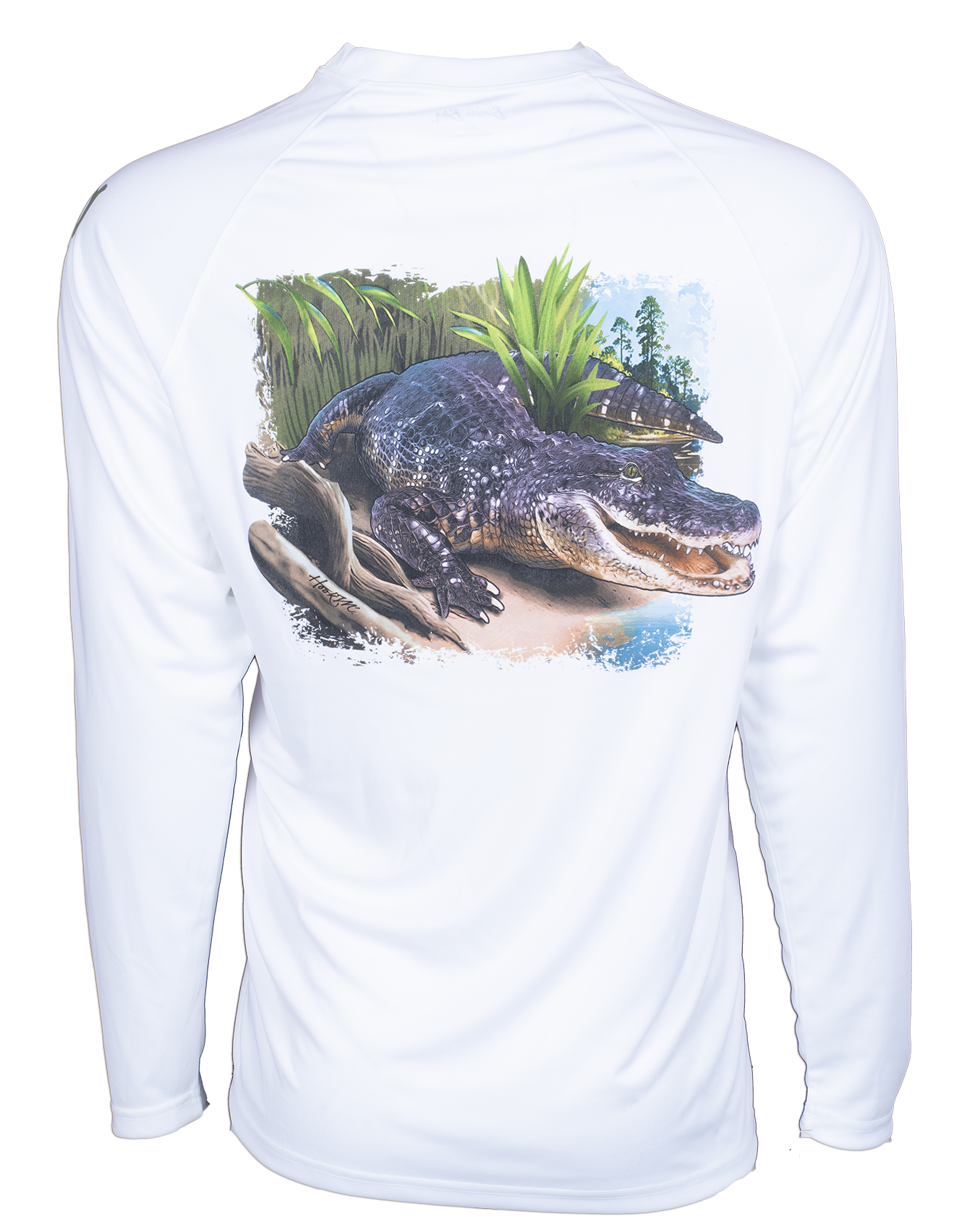Men's shirt with alligator logo hot sale