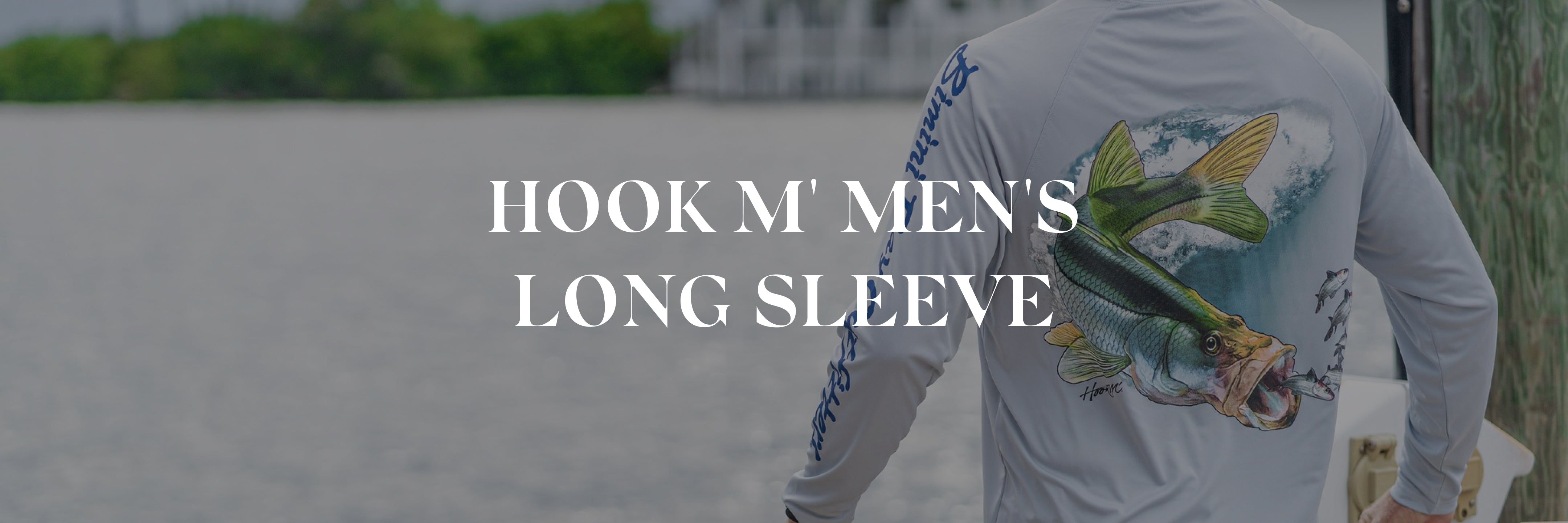 Hook M' Men's Long Sleeve Shirts