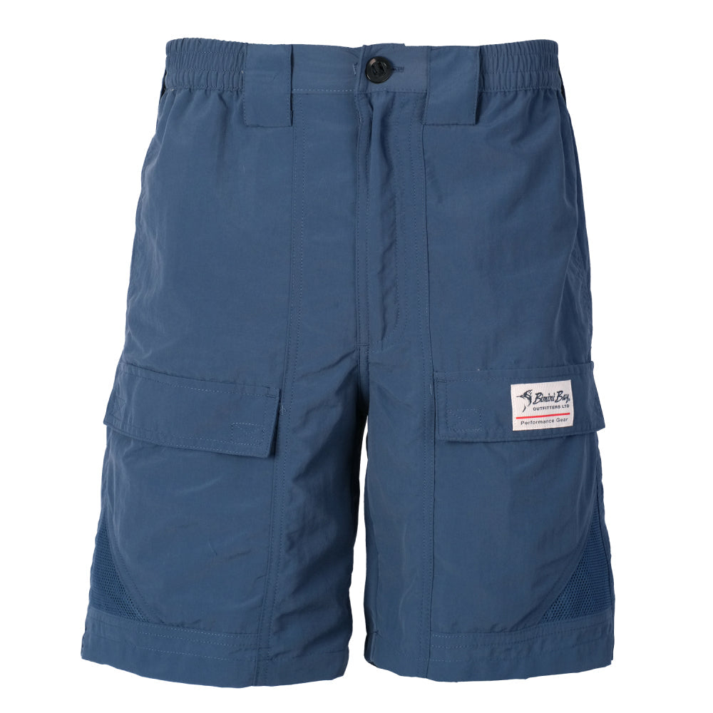 Chemise de pêche Bimini Bay Outfitters homme 2XL bleu ventilé poches Chemise de pêche Bimini Bay Outfitters homme 2XL bleu ventilé poches