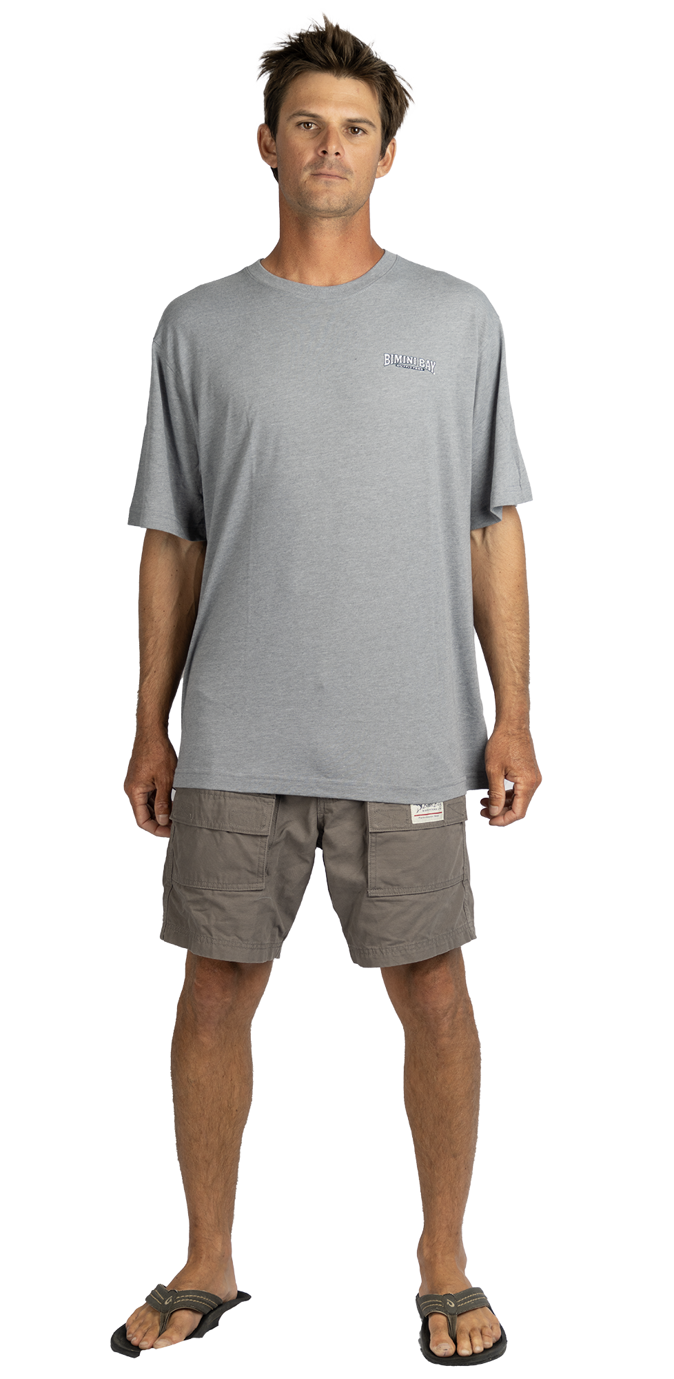Classic Outfitters Short Sleeve Graphic Tee - All Ports Dark Gray