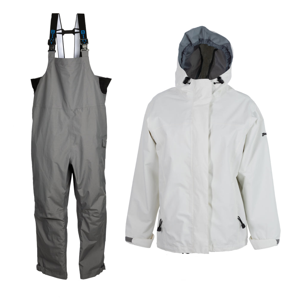 White Rain Gear Bibs BMS Child Softskin Rain Pant With Bib – Warmth