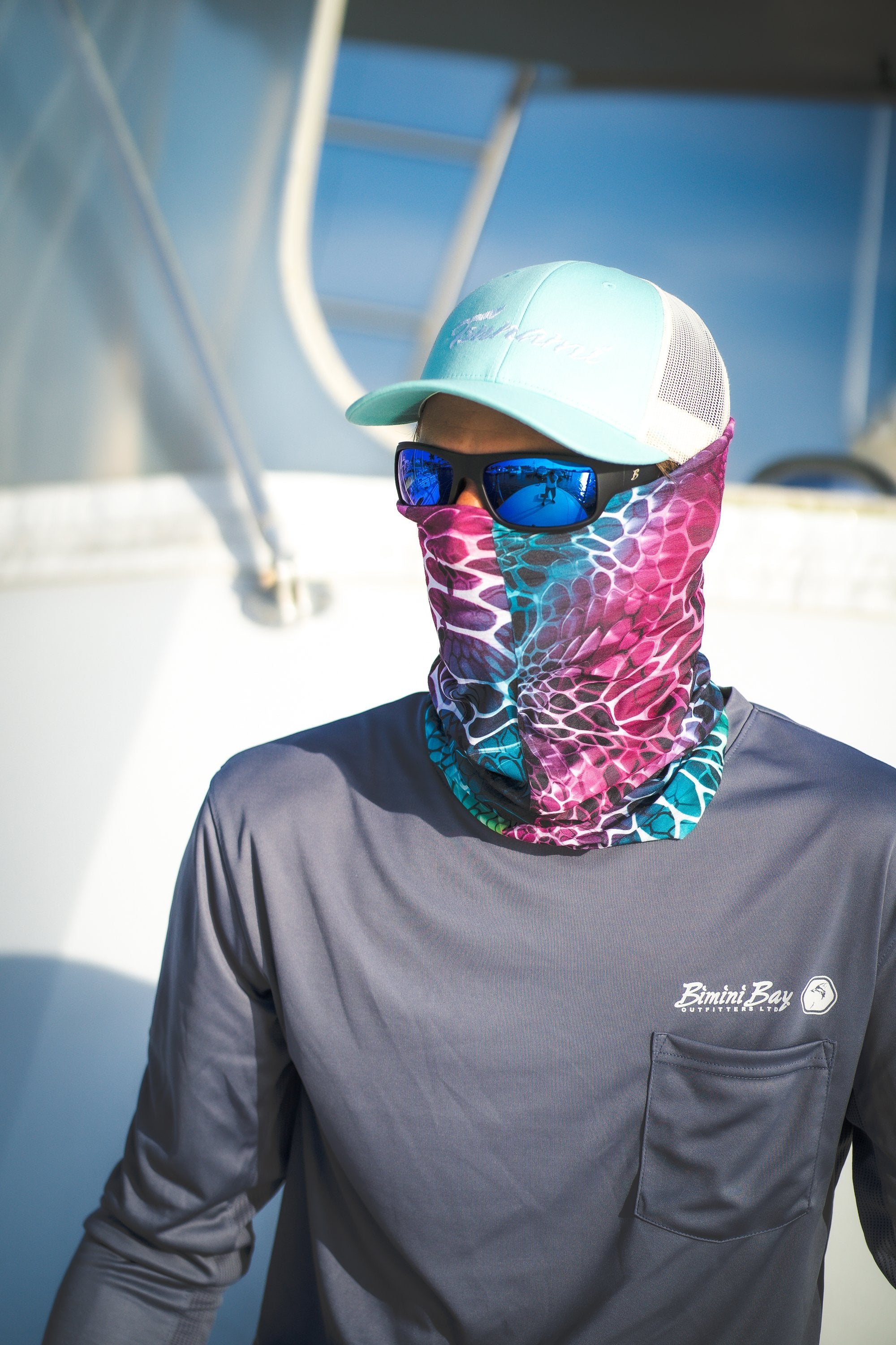 Bimini Bay SolarGuard Headgear Americana Fish Stars