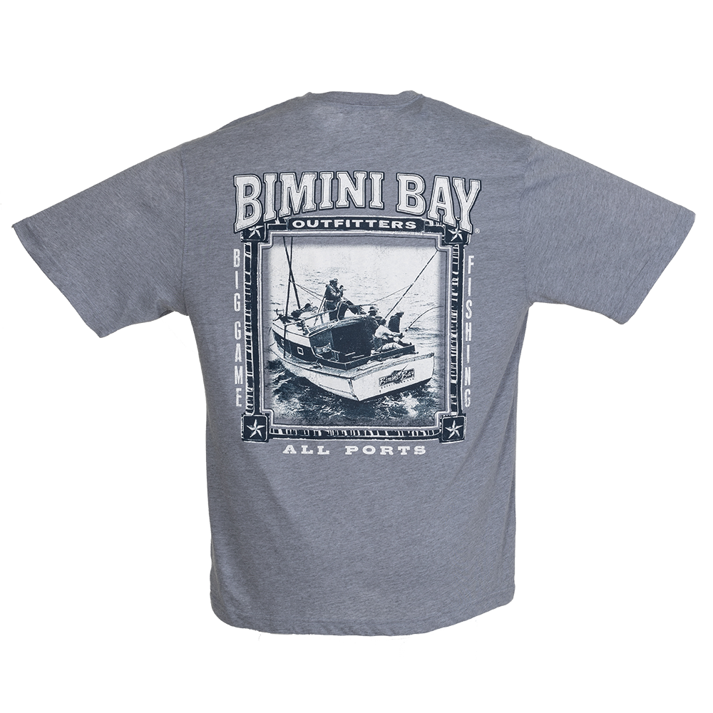 Bimini Bay Outfitters Classic Outfitters Short Sleeve Graphic Tee