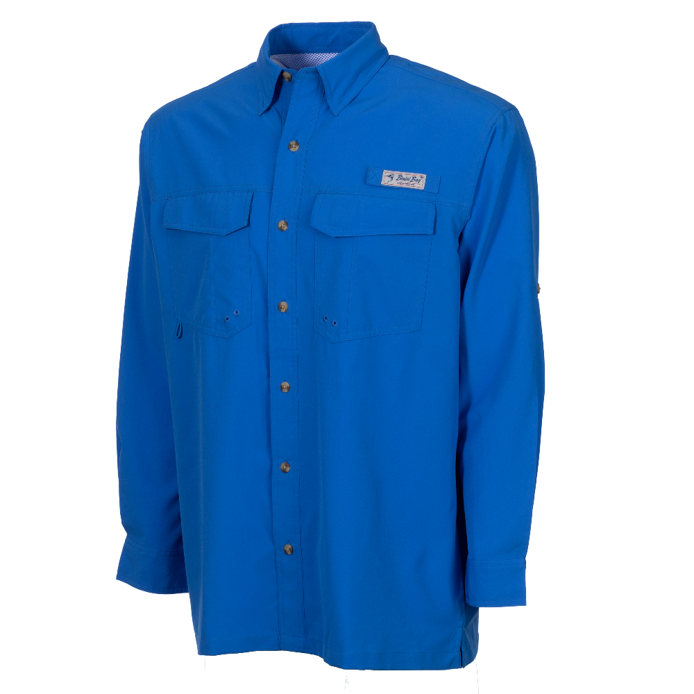 Bimini Bay Outfitters Button Down Shirt w/ HLS Logo – Hook, Line