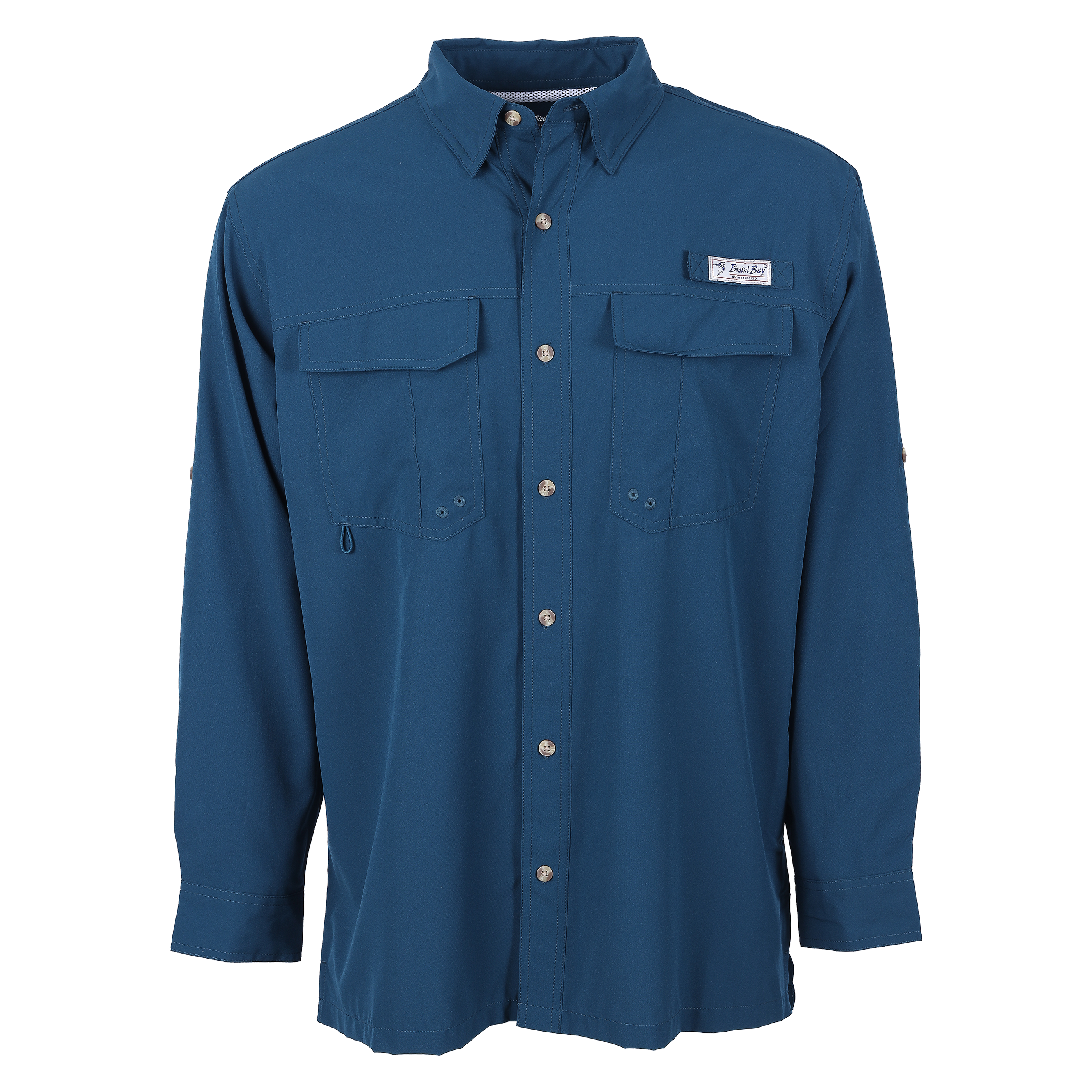 Flats V Men's Long Sleeve Shirt Featuring BloodGuard Plus