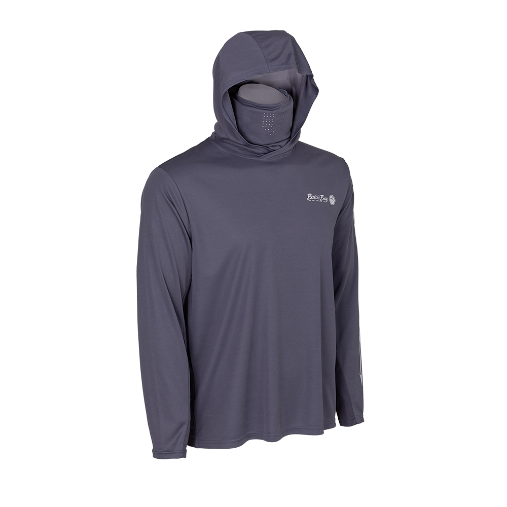 Bimini Bay Outfitters Hatteras Performance Hoodie with Gaiter Featuring BloodGuard Plus