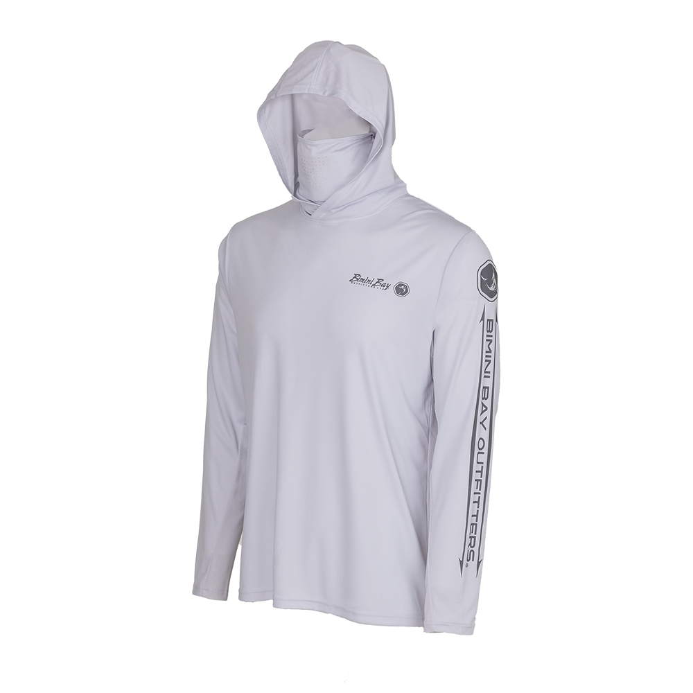 Bimini Bay Outfitters Hatteras Performance Hoodie with Gaiter Featuring  BloodGuard Plus