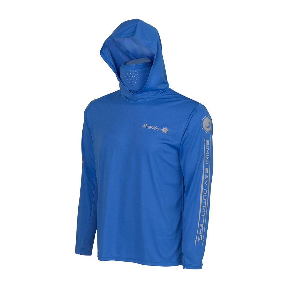 Bimini Bay Outfitters Hatteras Performance Hoodie with Gaiter Featuring  BloodGuard Plus